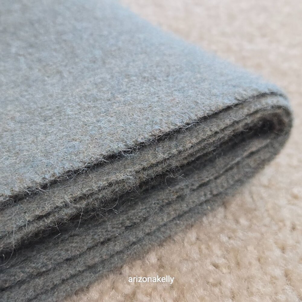 NWOT Cashmere Scarf Olive Green - Picture 2 of 14